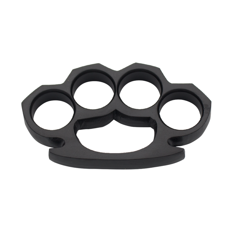 Steam Punk Solid Black Steel Open Paper Weight