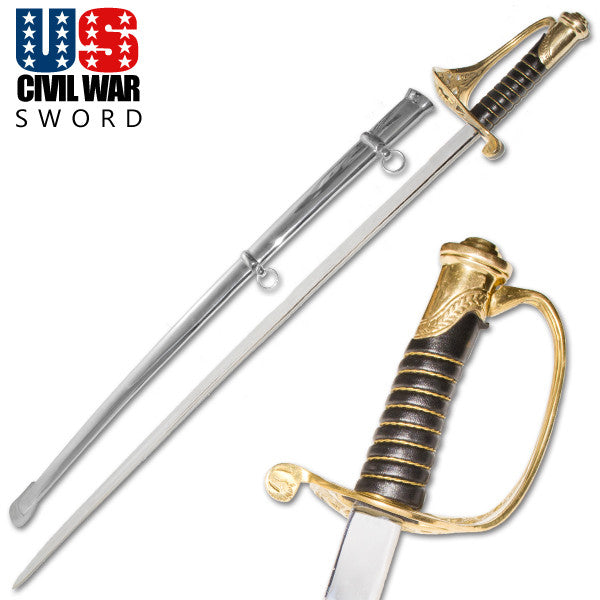 U.S. Civil War Calvary Officer's Foot Sword, , Panther Trading Company- Panther Wholesale