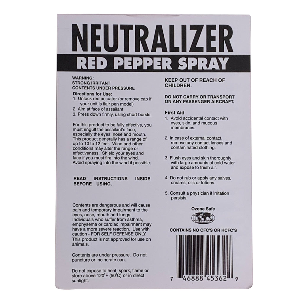 Neutralizer Pepper Spray - Blue