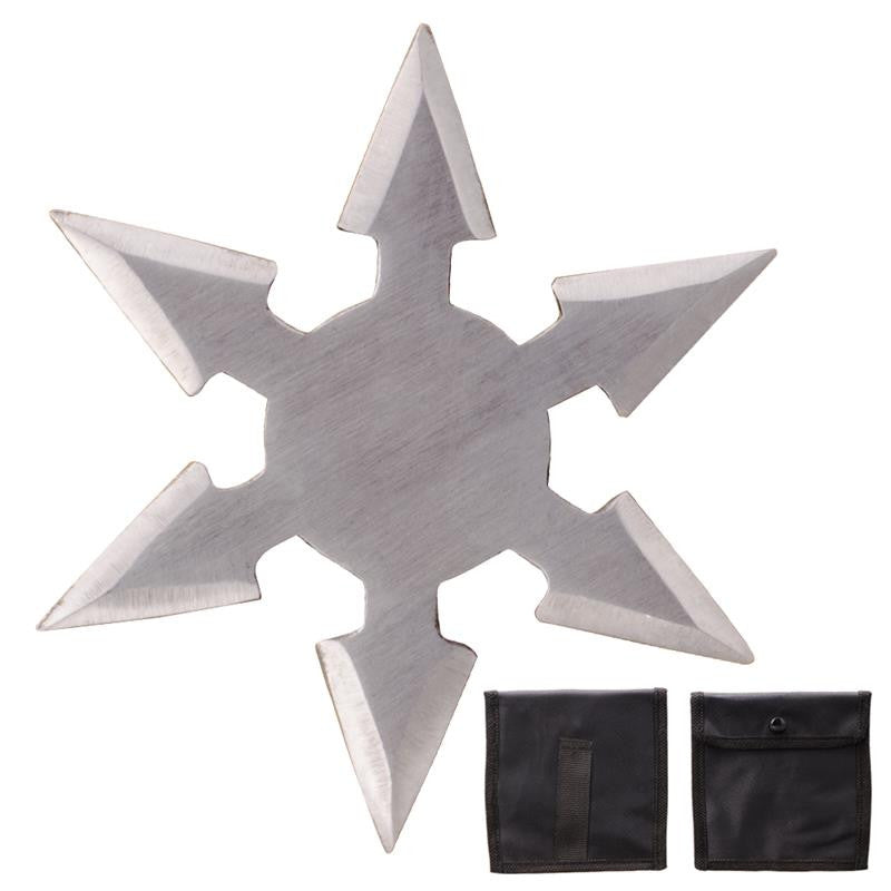 Deadly Assassin Stainless Steel Throwing Stars, , Panther Trading Company- Panther Wholesale