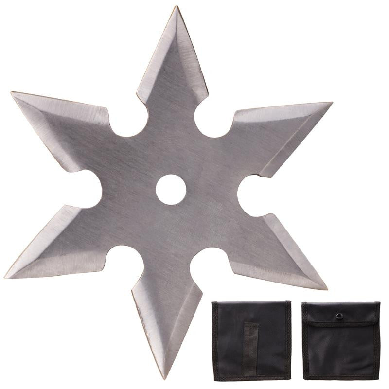Deadly Assassin Stainless Steel Throwing Stars, , Panther Trading Company- Panther Wholesale