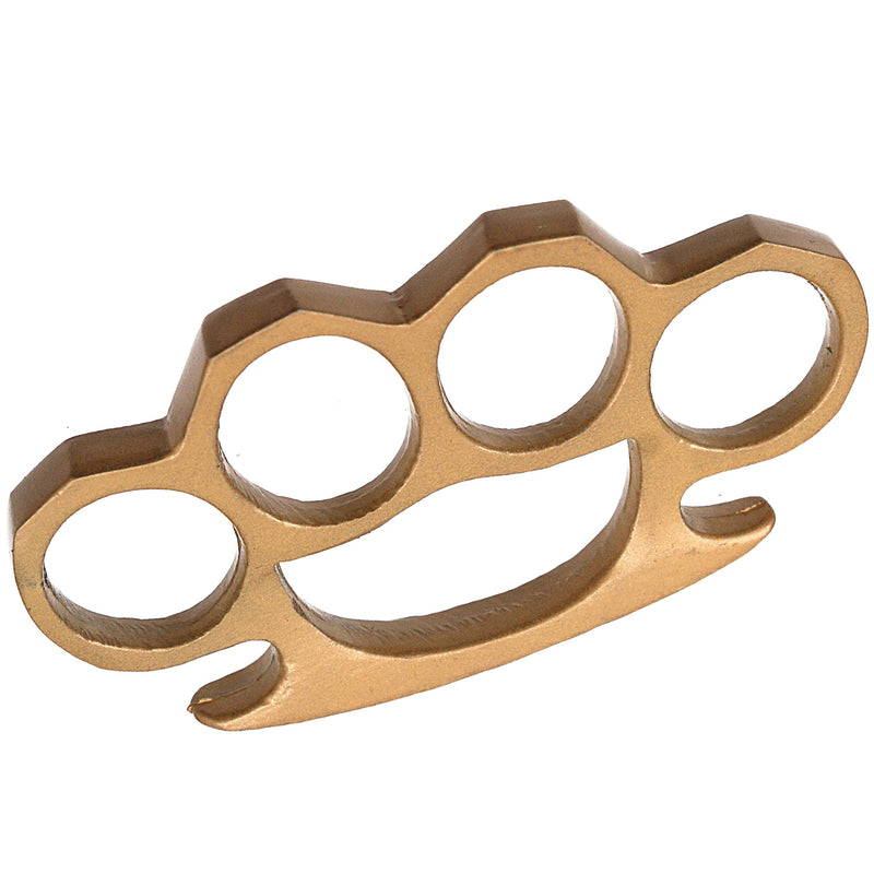 Paper Weight Belt Buckle- Self Defense Gold Brass Knuckle For Sale (PK