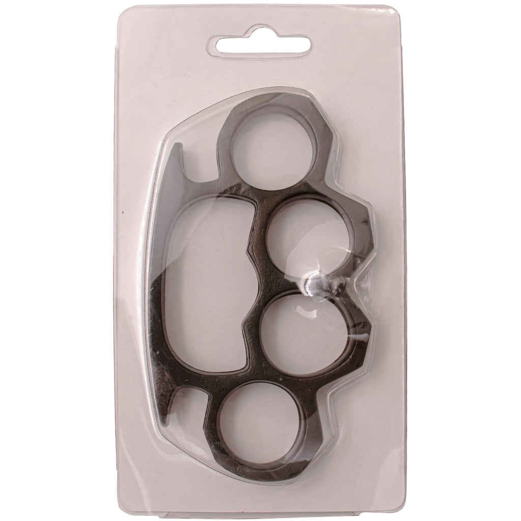 4 Inch Long Steel Knuckle Belt Buckle Olive