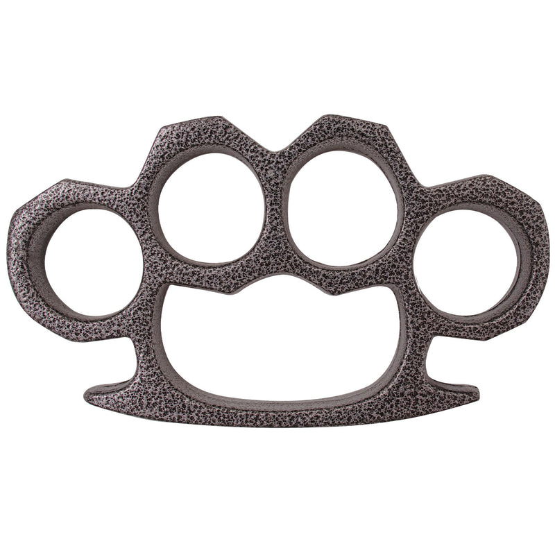 4.5 Inch Long Metal Knuckle Duster Damascus Finish