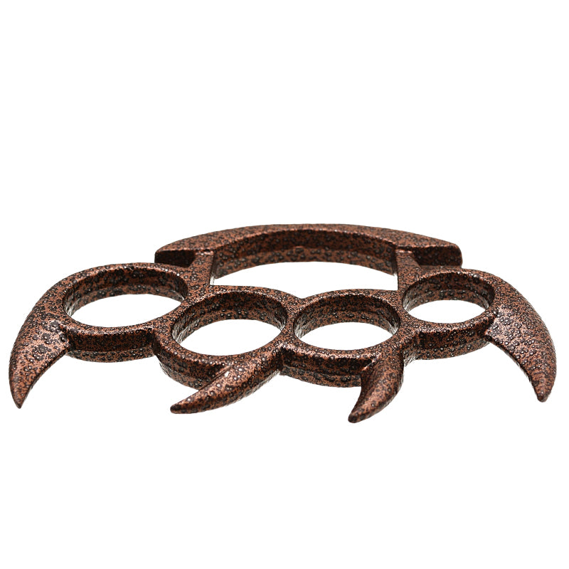 Solid Steel Knuckle Duster Brass Knuckle - Copper – Panther Wholesale