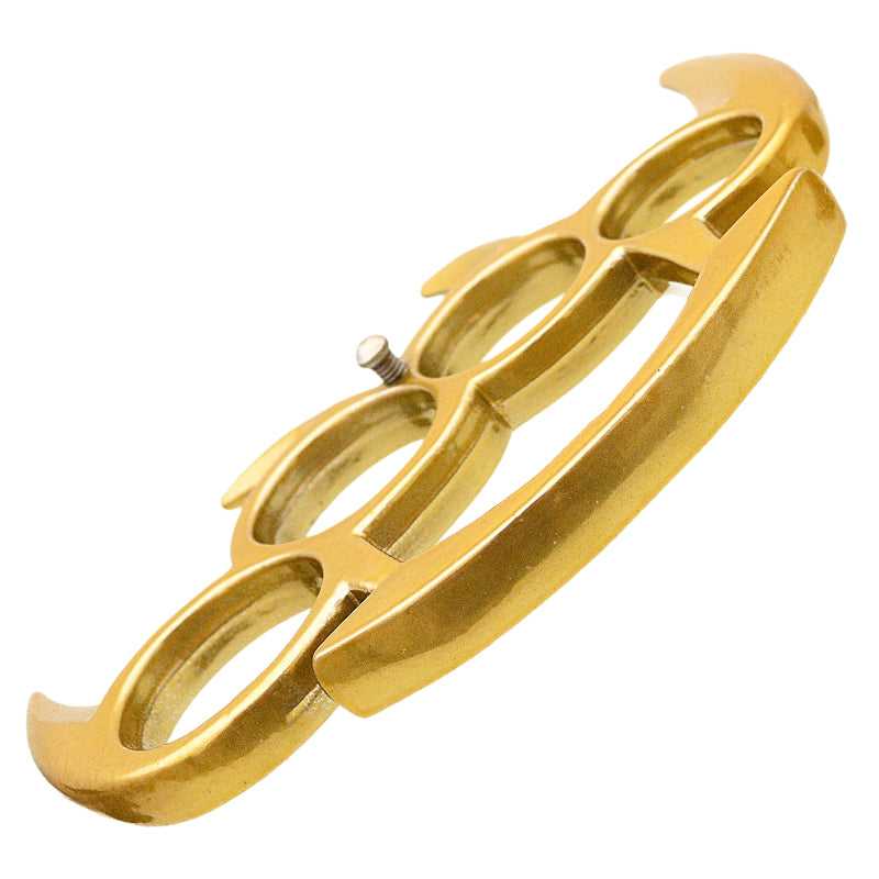 Claw Brass Knuckle Solid Steel - Gold