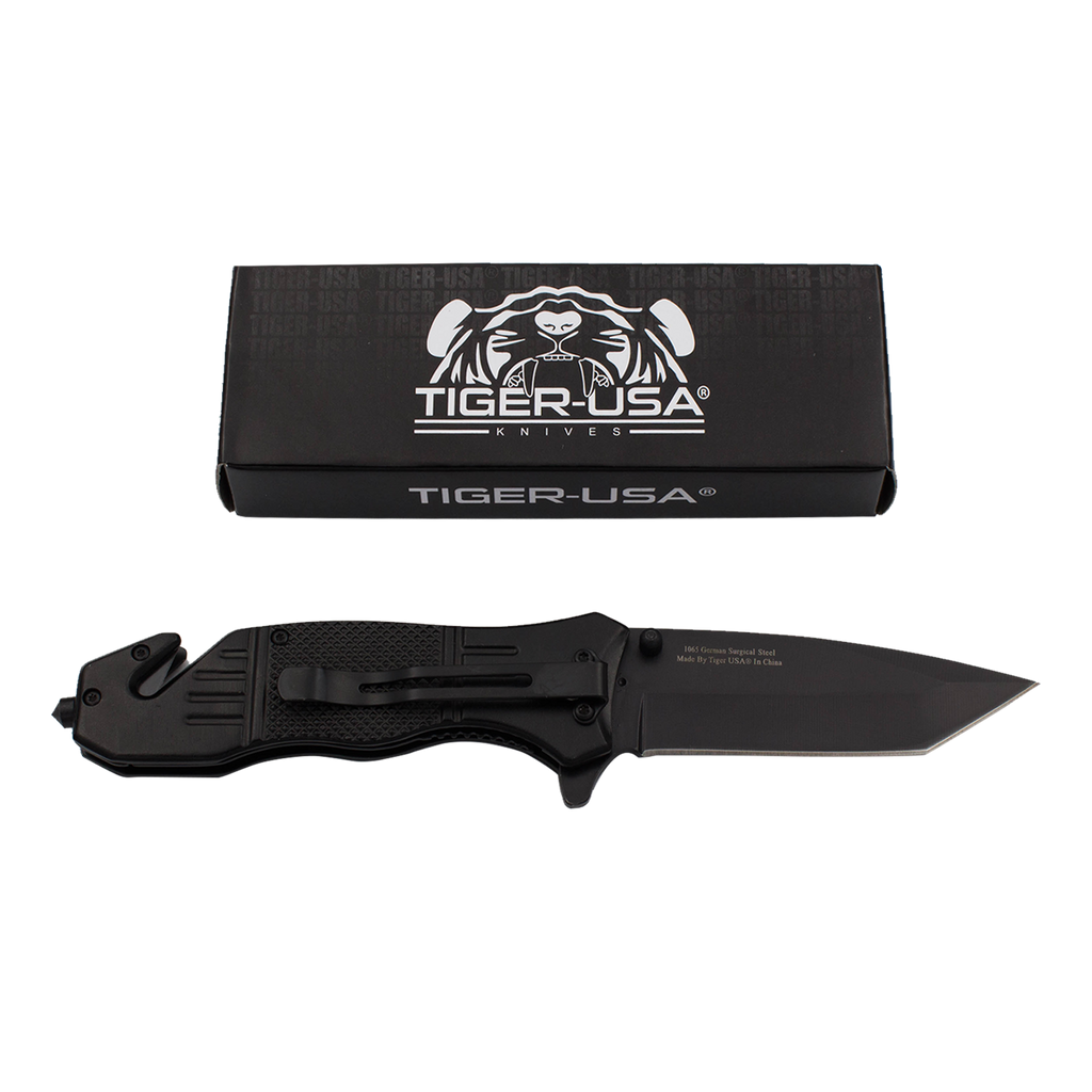 Protect Our Troops Action Liner Lock Tanto Blade Knife, , Panther Trading Company- Panther Wholesale