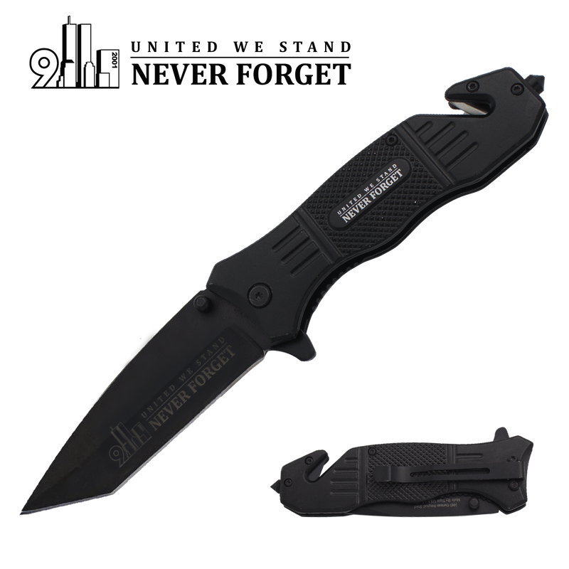United We Stand Trigger Action Liner Lock Tanto Blade Knife