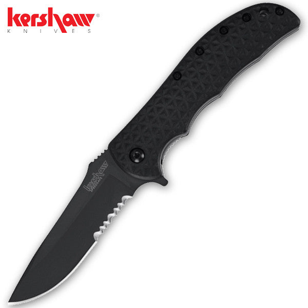 Black Volt II Knife by Kershaw, , Panther Trading Company- Panther Wholesale