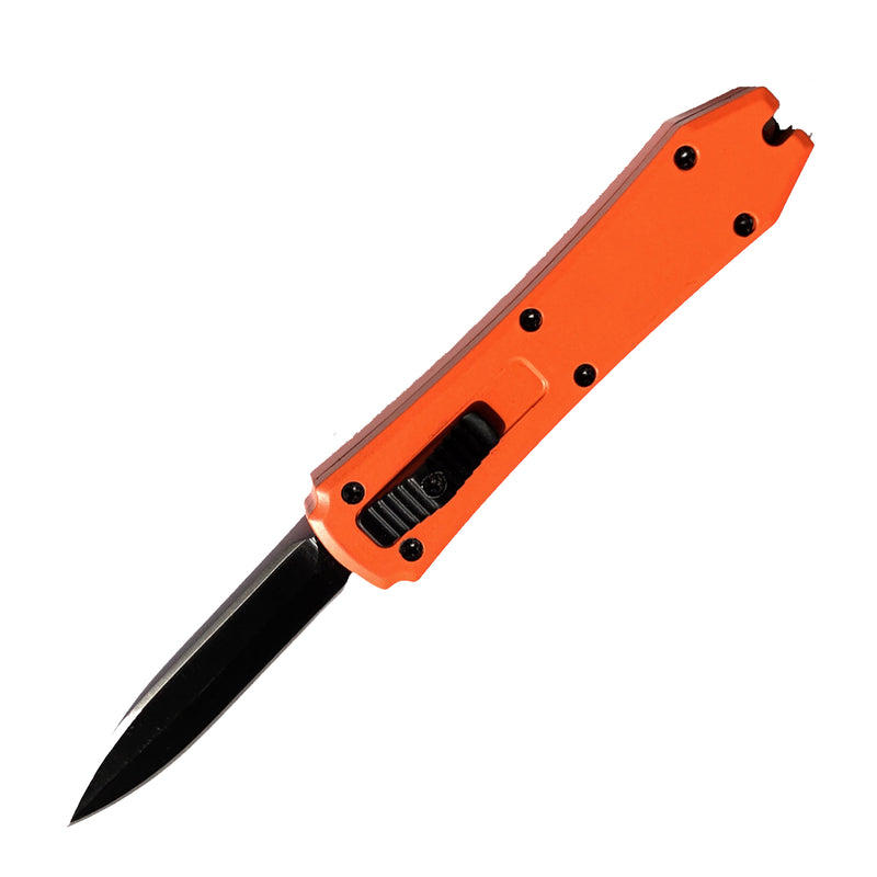 Mini Joker Brilliant Orange Small OTF Pocket Knife