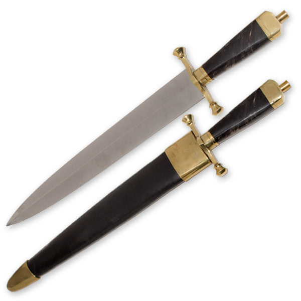 Arkansas Toothpick Dagger with Real Horn Handle, , Panther Trading Company- Panther Wholesale