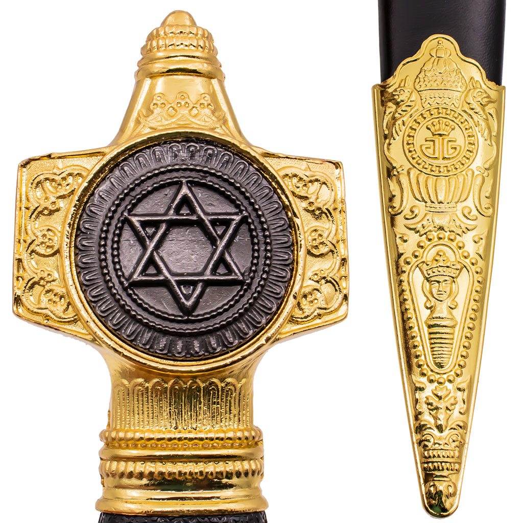 5002 20 inch Solomon's Temple King Solomon Dagger-img-3