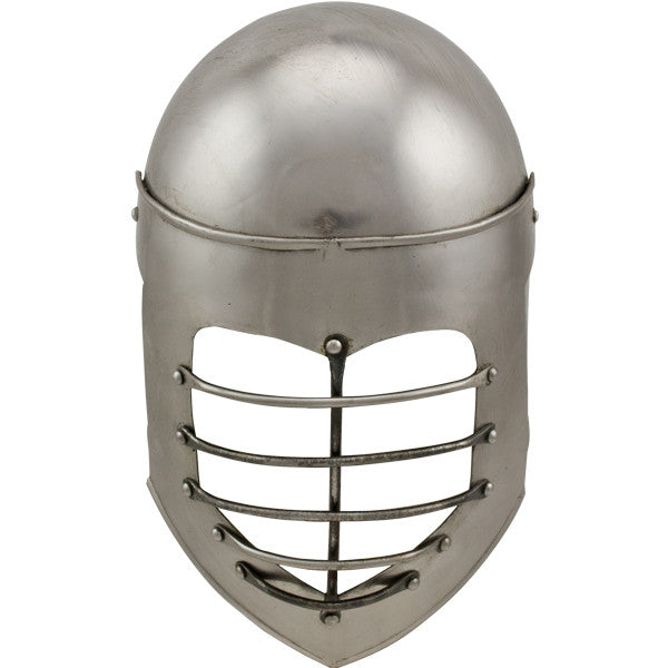 Medieval Bascinet Tournament Helmet, , Panther Trading Company- Panther Wholesale