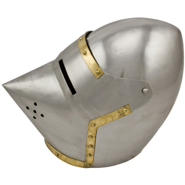 Medieval Houndskull Bascinet Helmet, , Panther Trading Company- Panther Wholesale