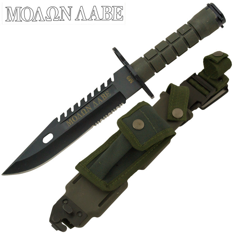 Molon labe 14 Inch AR-15 Bayonet (AR-15 Style), , Panther Trading Company- Panther Wholesale