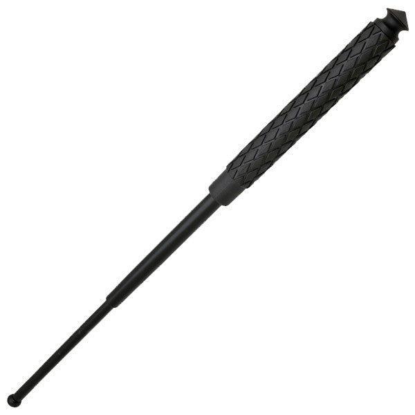 21 Inch Baton Solid Steel Police Stick With Window Breaker, , Panther Trading Company- Panther Wholesale