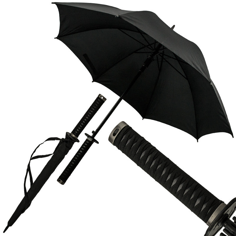 Novelty Katana Umbrella, , Panther Trading Company- Panther Wholesale