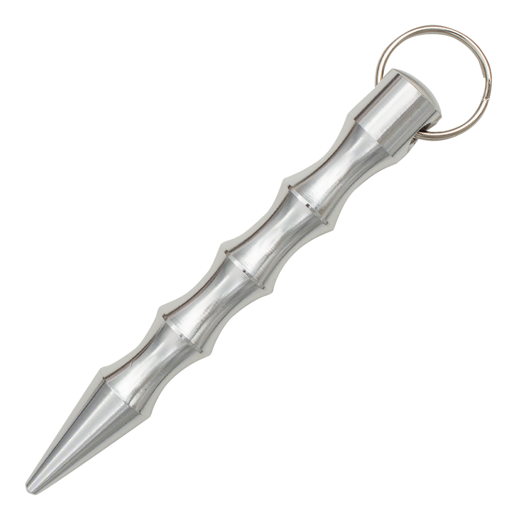 State Of The Art kubotan Keychain - Silver