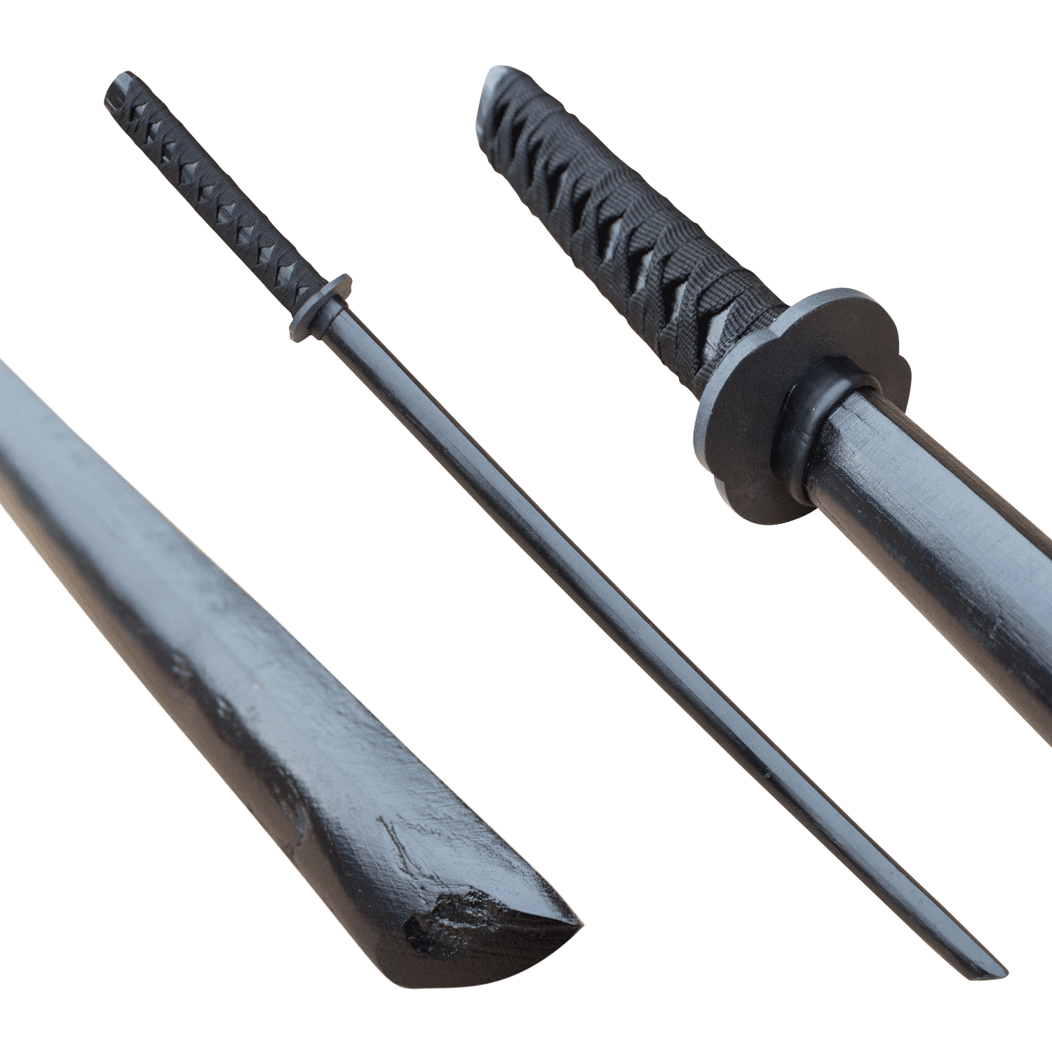 Jet Black Bokken Wood Practice Sword – Panther Wholesale