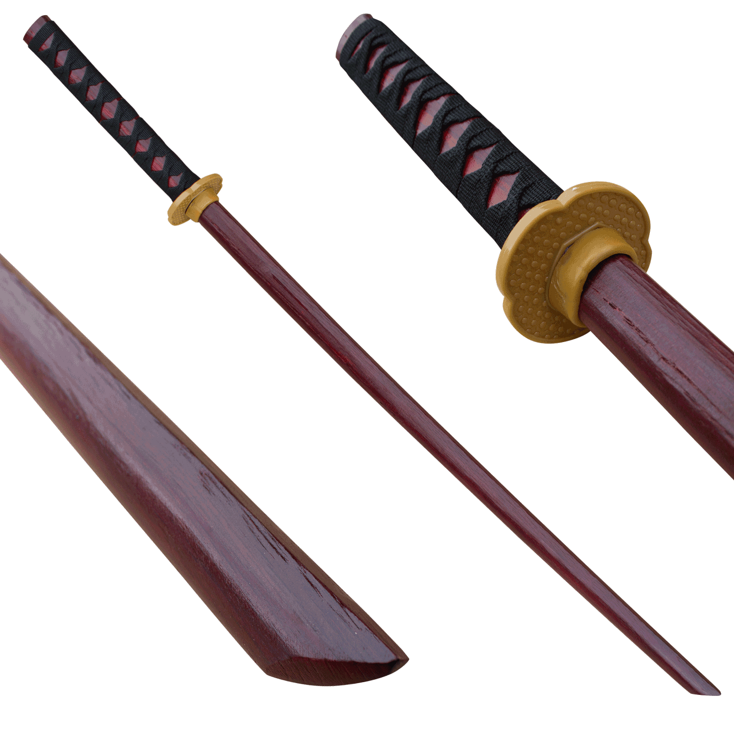 Dark Brown Bokken Wood Practice Sword – Panther Wholesale