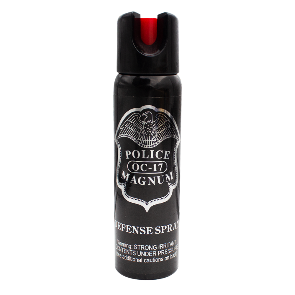 4 oz Pepper Spray - Police Strength OC-17 Magnum