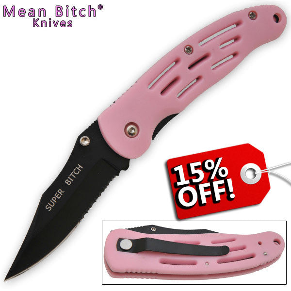 8.5 Inch Large Police Tech Cut Out Knife - Red, , Panther Trading Company- Panther Wholesale