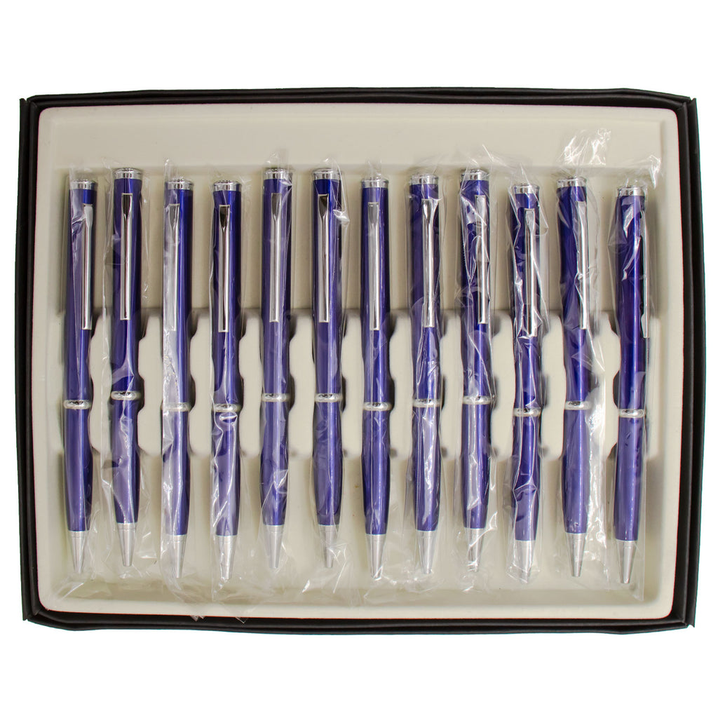 Pen Knife 12 PIECES Set - Blue