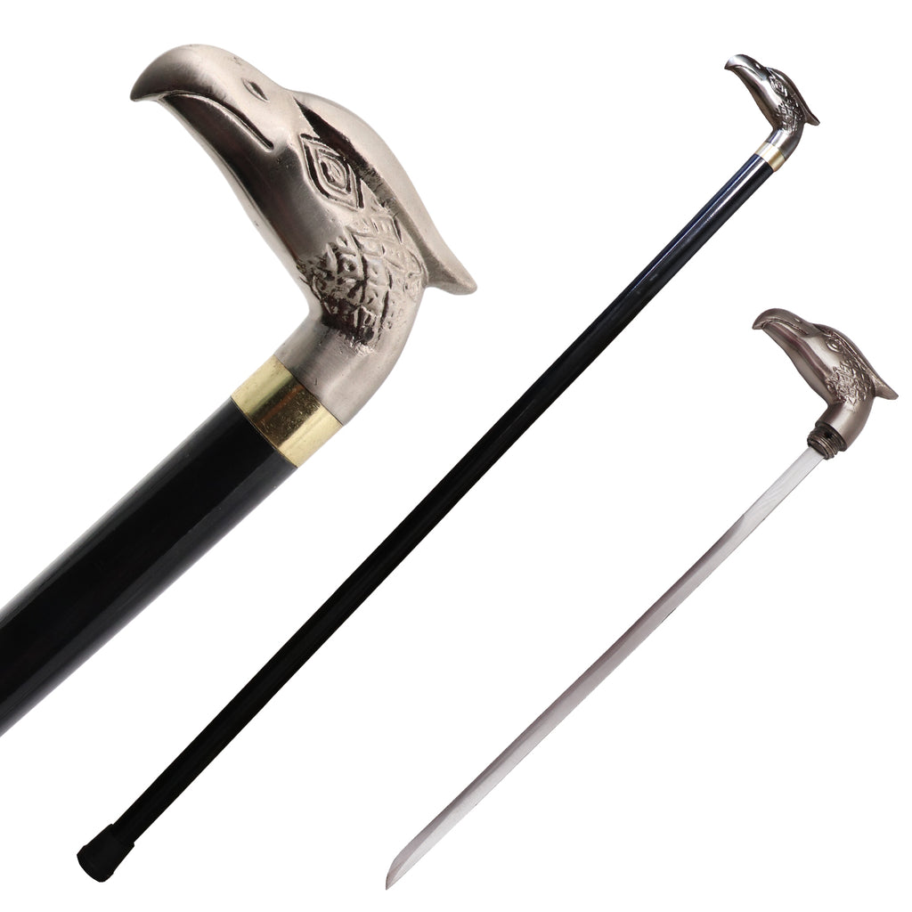 12 pieces Elegant Eagle Walking Cane Sword