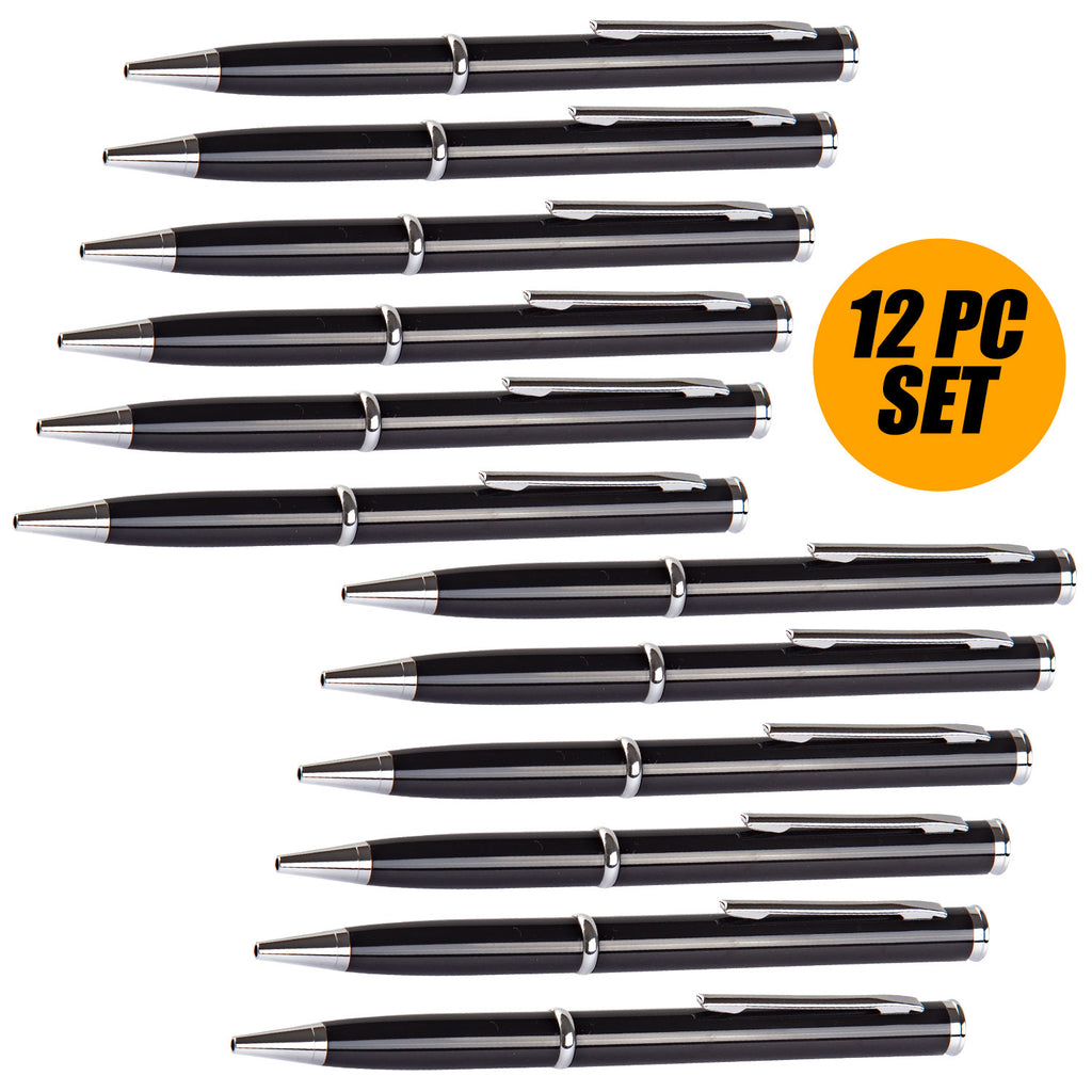 Pen Knife 12 PIECES Set - Black