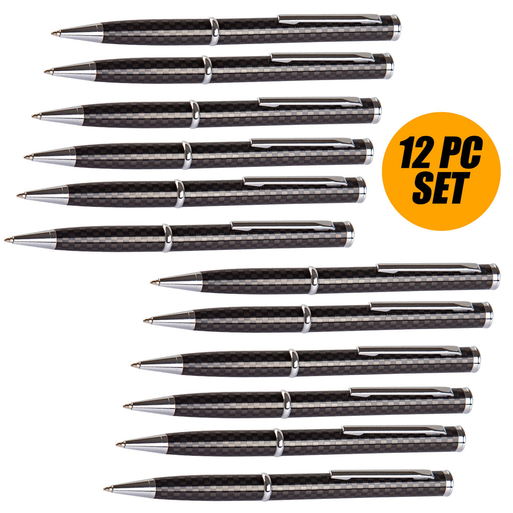 Pen Knife 12 PIECES Set - Carbon Fiber