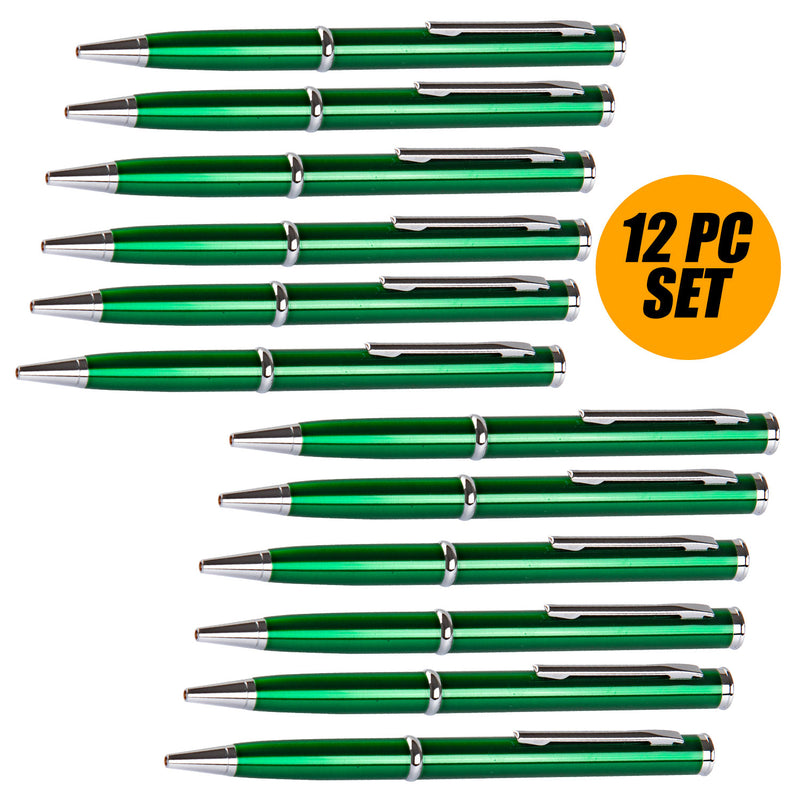 Pen Knife 12 PIECES Set - Green