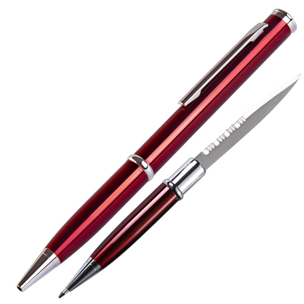 Pen Knife 12 PIECES Set - Red