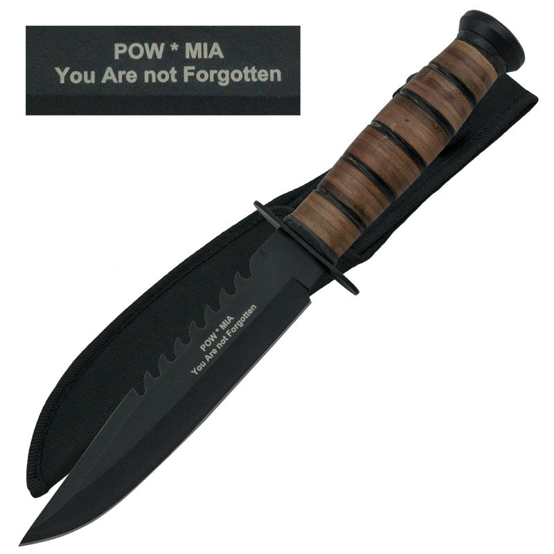 POW Not Forgotten Hand To Hand Combat Military Knife, , Panther Trading Company- Panther Wholesale