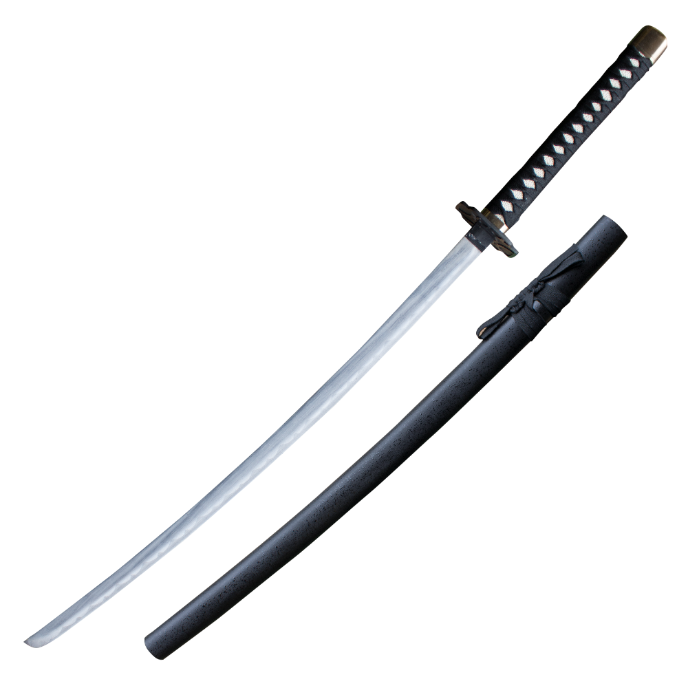 Midnight Rain Drop Ninja Katana Sword with Scabbard