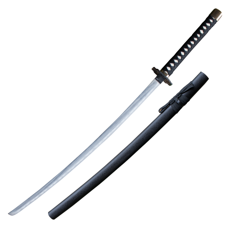 Midnight Rain Drop Ninja Katana Sword with Scabbard