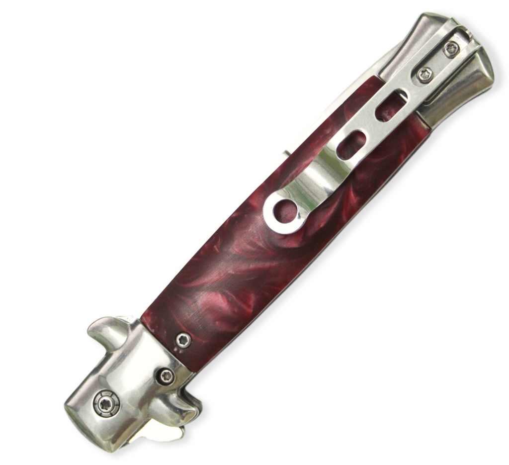 Tiger-USA®Folding Knife Marron Pearl