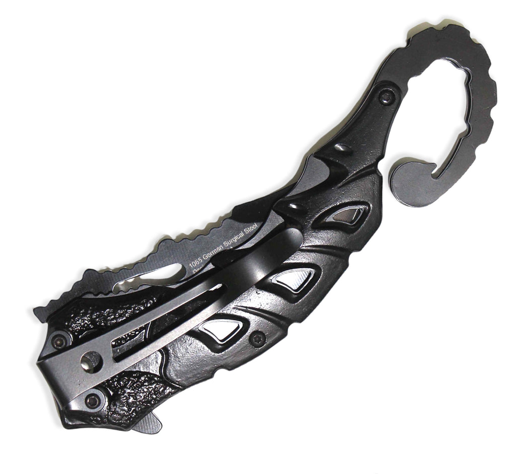 Tiger-USA® Spring Assisted Scorpion BLUE