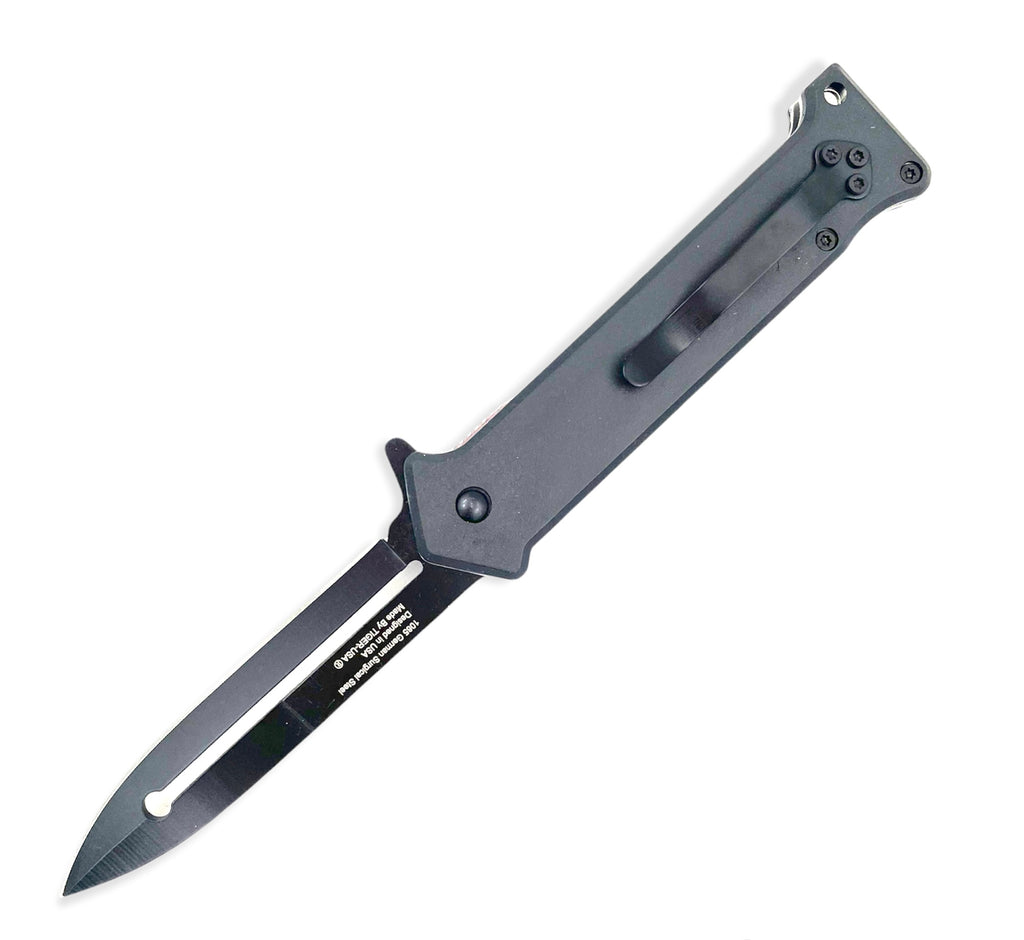 Tiger-USA Spring Assisted Knife - FLORAL DEER 2