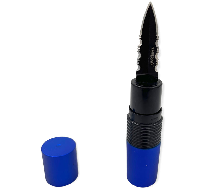 4.5 Inch Pucker-Up Lipstick Knife (BLUE)