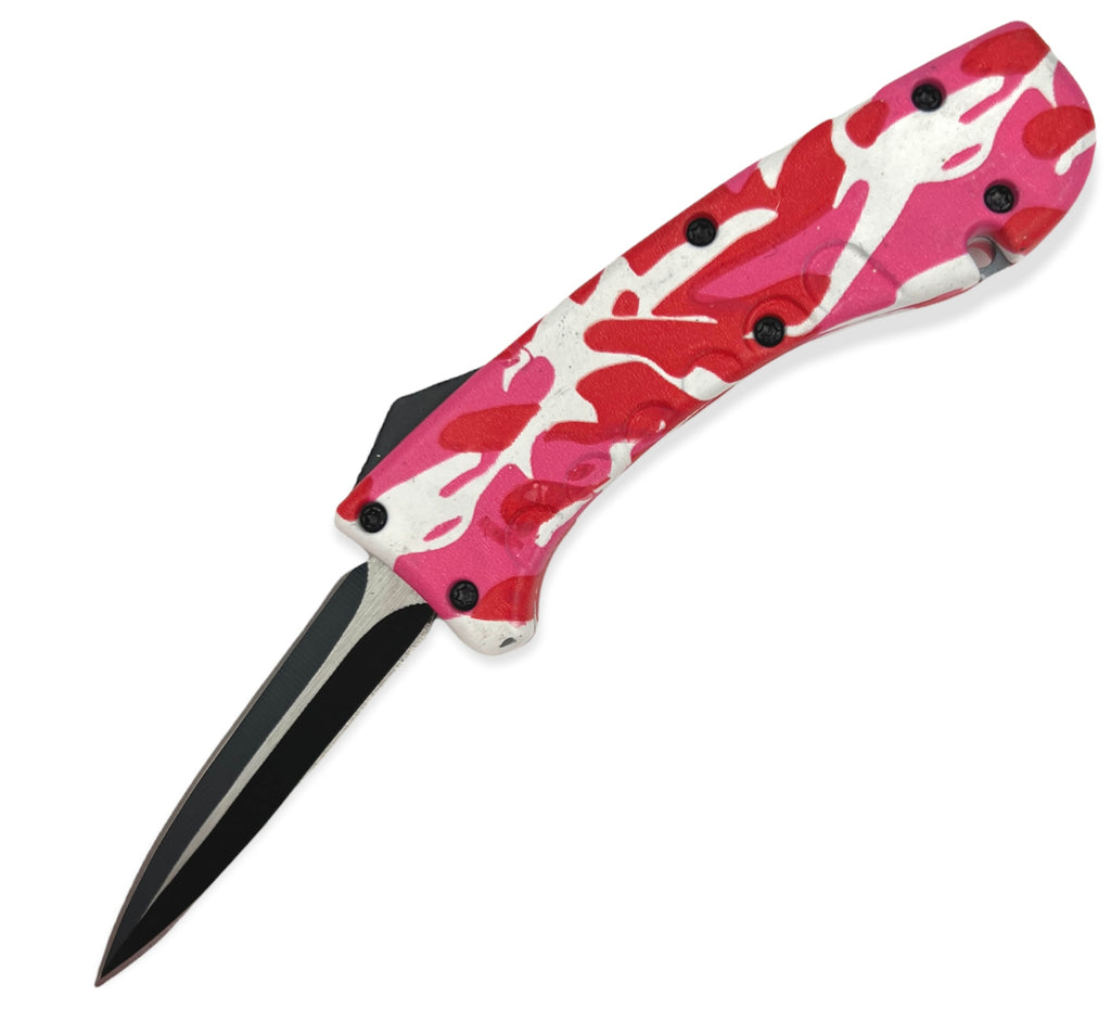 Covert Ops® Mini Otf Karambit style  (PINK CAMO)