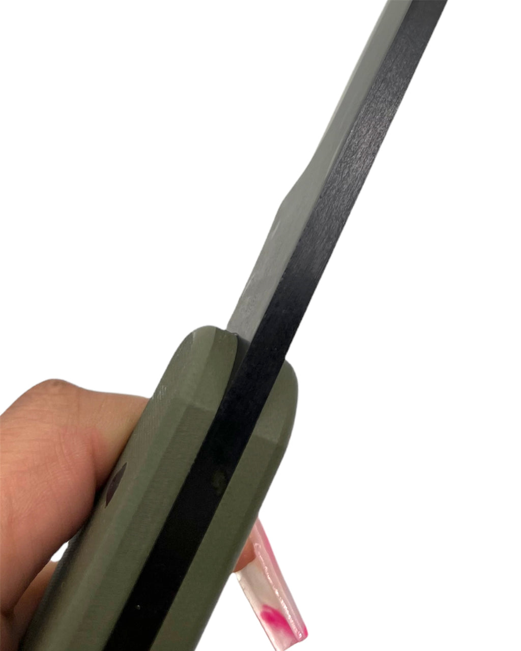 Shadow Ops® COMBATIBLE Large machete with case (GREEN)