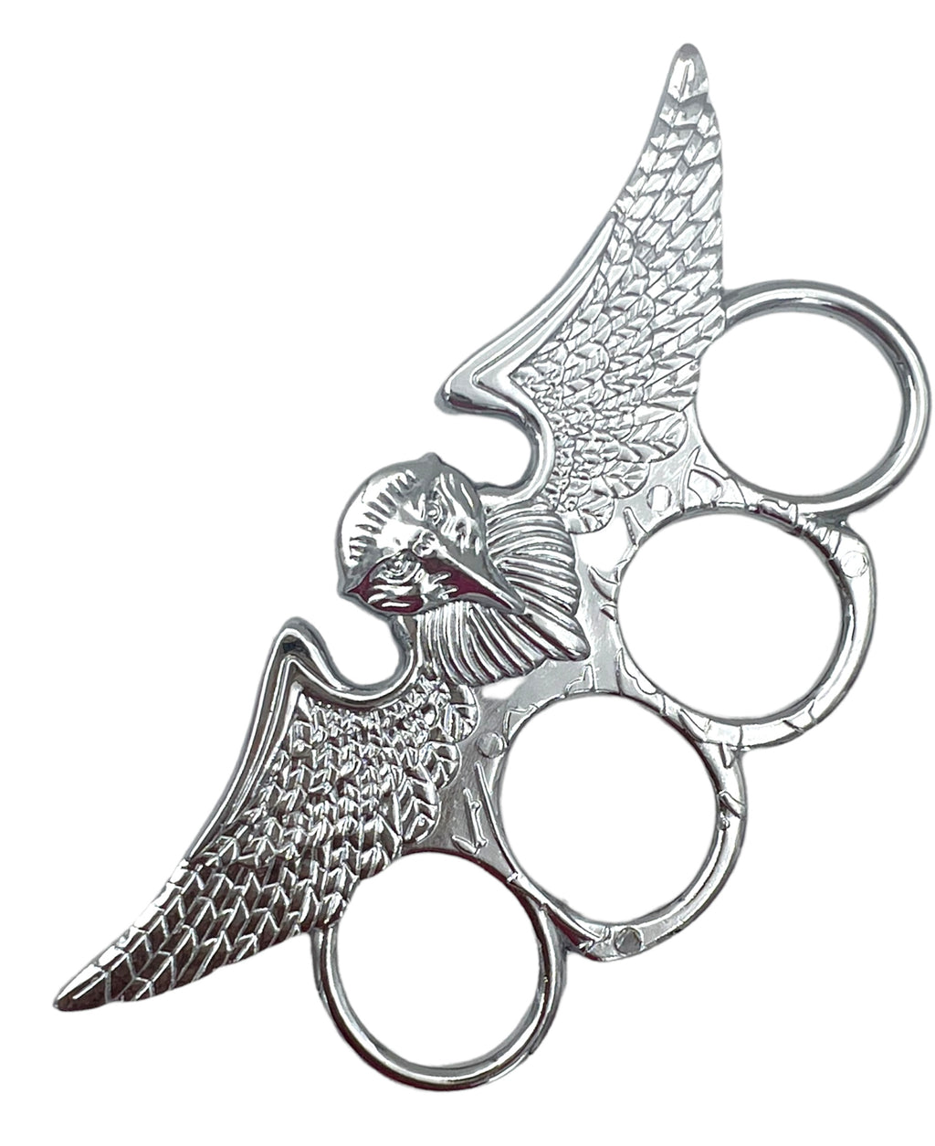 Winged Eagle Belt Buckle Paper Weight - SILVER