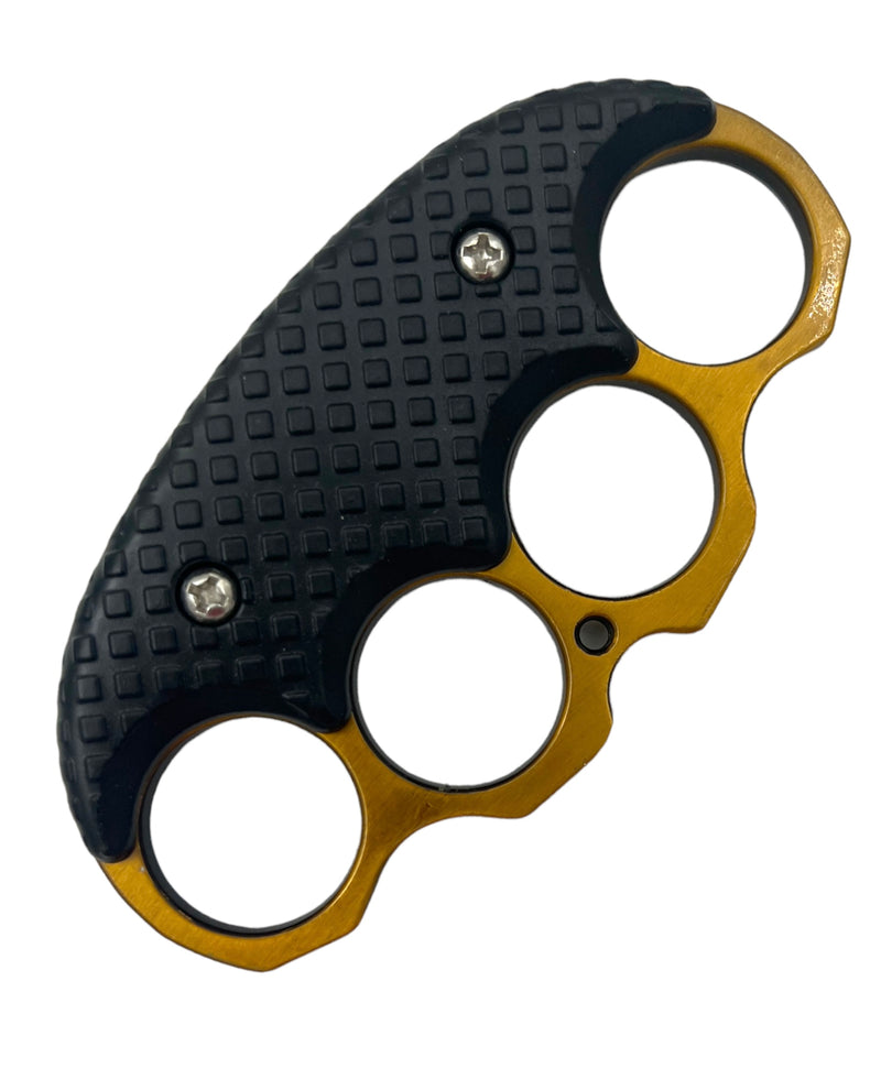 Gold and Black Knuckles