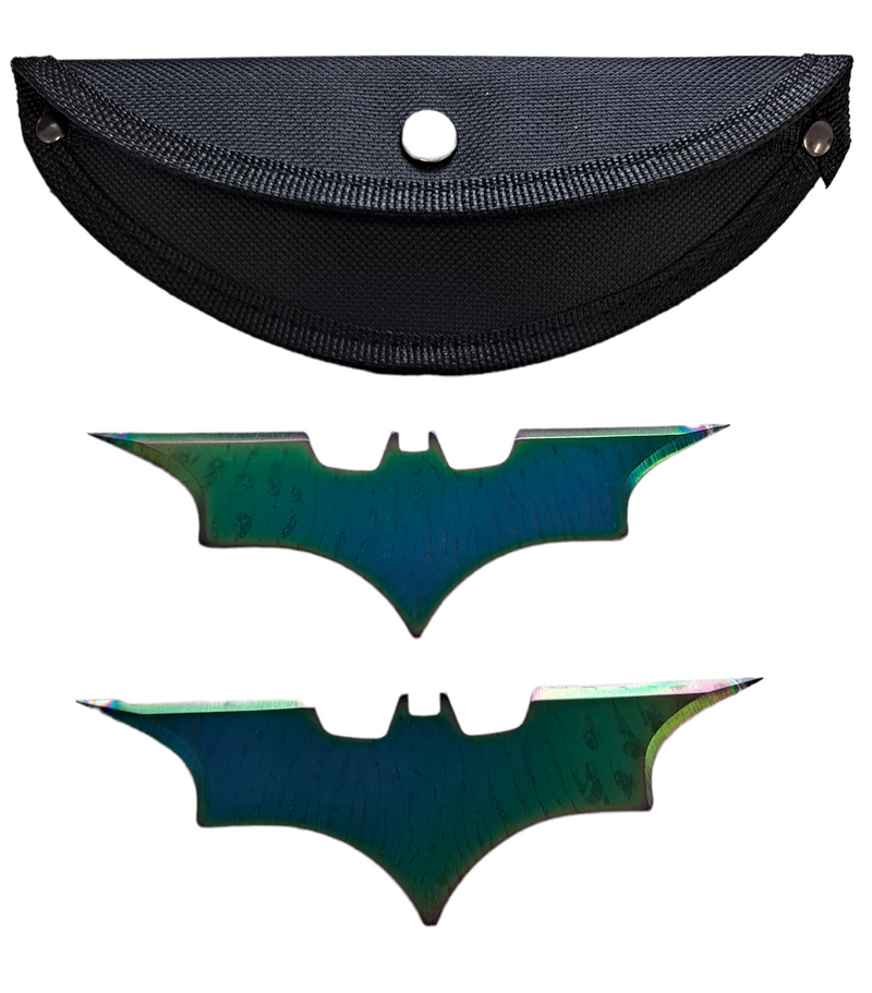 Fantasy Dark Bat Thrower Set Rainbow