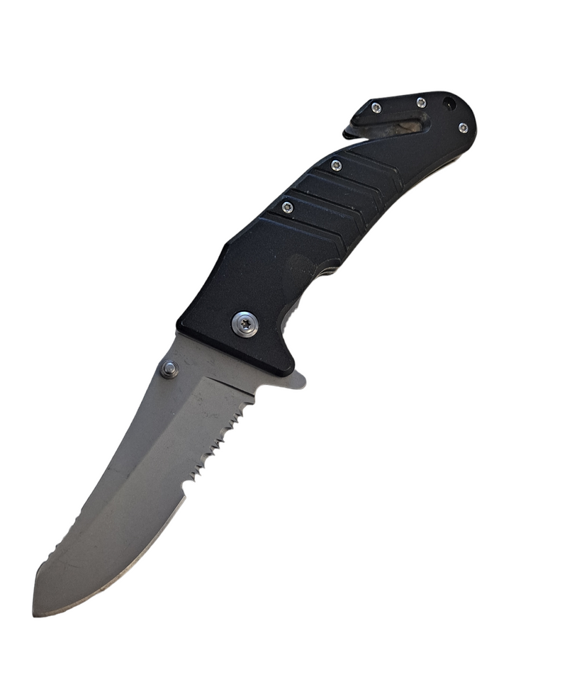 Rescue Tool Knife - BLACK