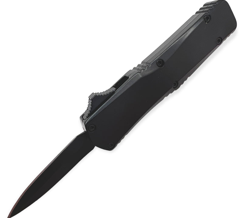 OTF Automatic Knife Drop Point  - Black