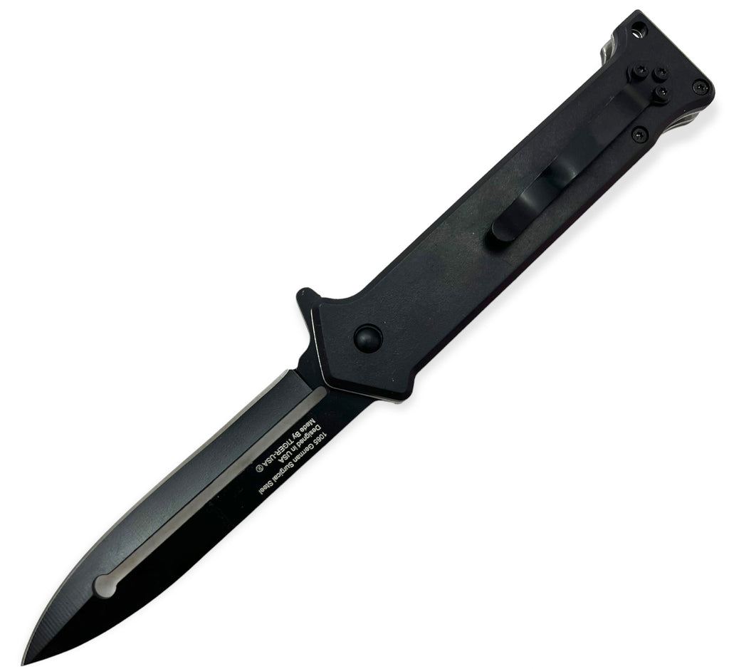 Tiger-USA Spring Assisted Knife - DEER