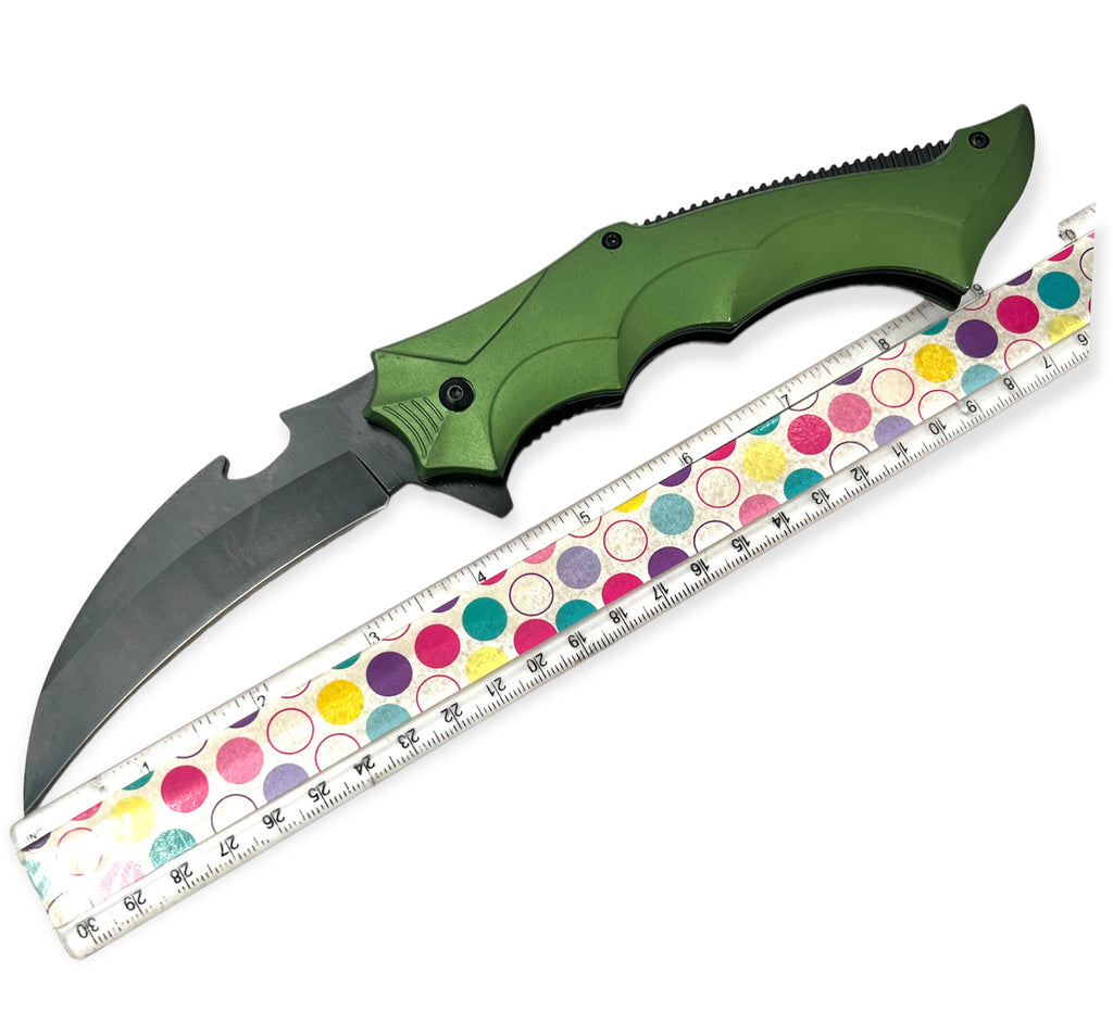 Tiger Usa®   Spring Assisted  Knife -GREEN