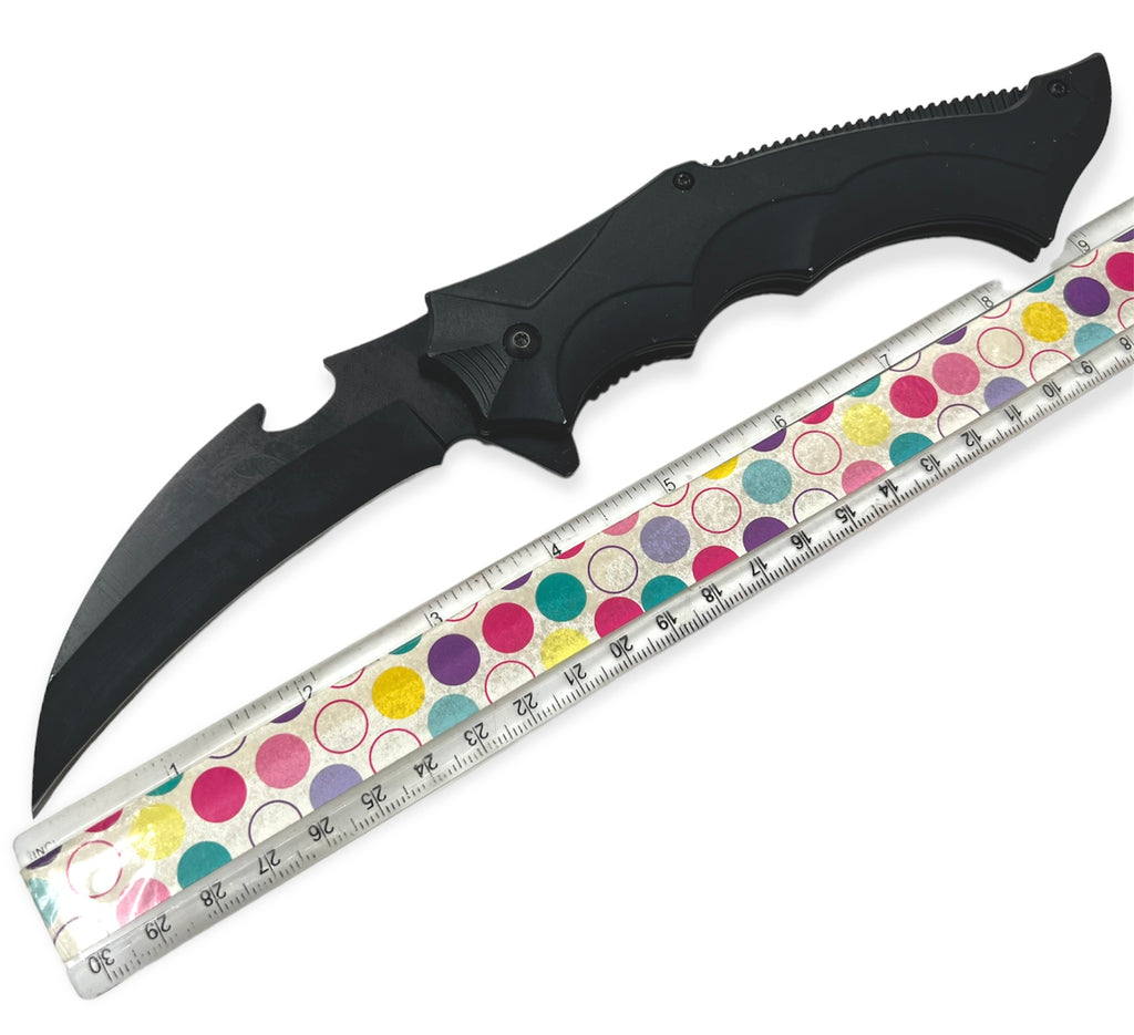 Tiger Usa®   Spring Assisted  Knife - BLACK