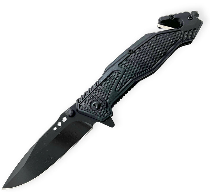 Tiger USA Spring Assisted Knife Black